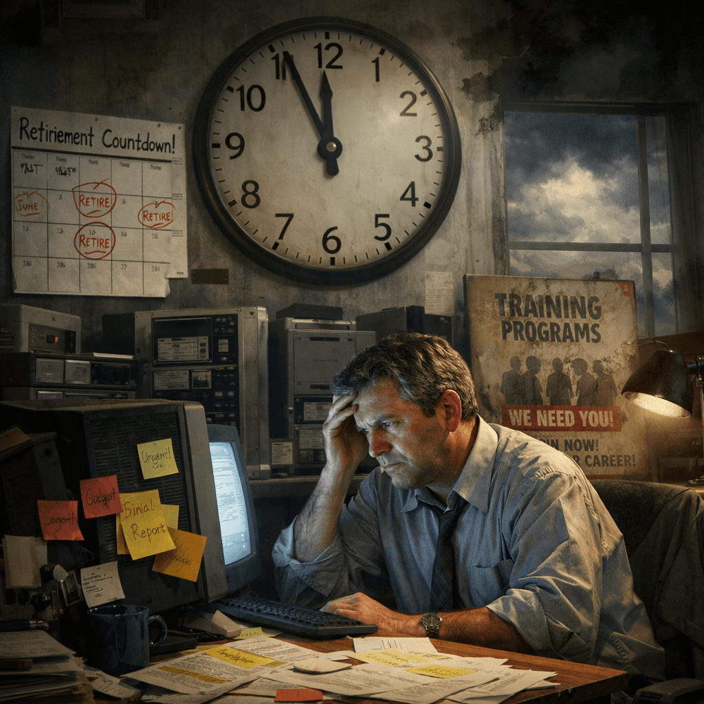 The Talent Time Bomb: Legacy Systems Will Be Unmaintainable by 2029